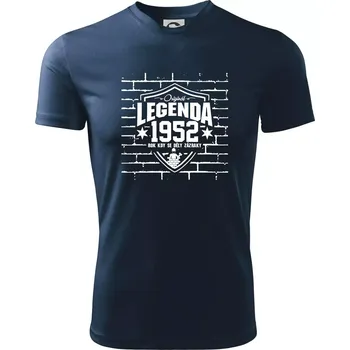 Zedník - legenda - 1952 - Pánské triko Fantasy sportovní (dresovina) - 3XL ( Námořní modrá (velmi tmavá - téměř černá) )