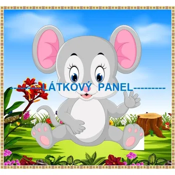 Panel bavlna - NA LOUCE-194-39 Velikost: 20x20cm