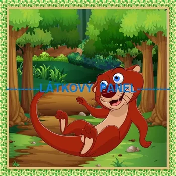 Panel bavlna - ZOO-194-70 Velikost: 15x15cm