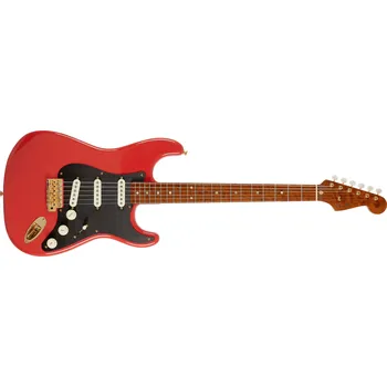 Elektrická kytara Fender Custom Shop American Custom Stratocaster NOS MN Aged Fiesta Red + prodloužená záruka 3 roky