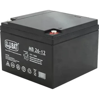 Záložní baterie Baterie MegaBat MB 26-12, 12V