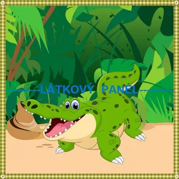 Panel bavlna - DŽUNGLE-194-101 Velikost: 15x15cm