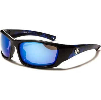 CHOPPERS FLAME motorkářské Sluneční brýle Modré Choppers 97k-cube