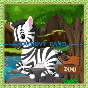 Panel bavlna - ZOO-194-52 Velikost: 15x15cm