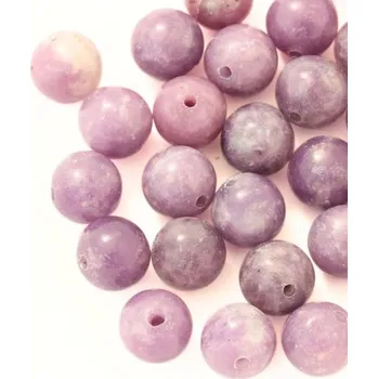 Korálek Lepidolit 8 mm (1ks)