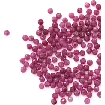 Drahý kámen Rubín broušený 2mm (1ks)