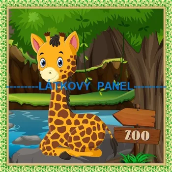 Panel bavlna - ZOO-194-49 Velikost: 30x30cm