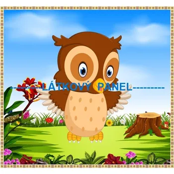 Panel bavlna - NA LOUCE-194-37 Velikost: 20x20cm