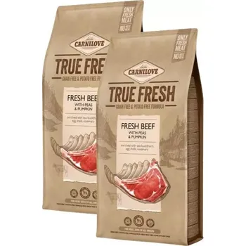 Krmivo pro psa Carnilove Dog True Fresh Beef Adult 2x 11,4 Kg