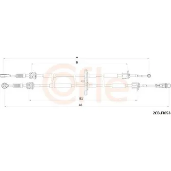 Tazne lanko, rucni prevodovka COFLE 92.2CB.FI053