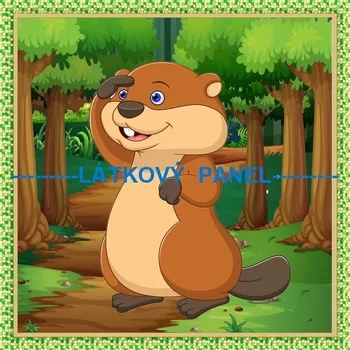 Panel bavlna - ZOO-194-72 Velikost: 15x15cm