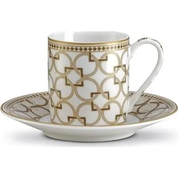 Pozzi Milano 1876 Espresso šálek s podšálkem 80 ml sada 2 kusy DECO' Pozzi Milano 1876