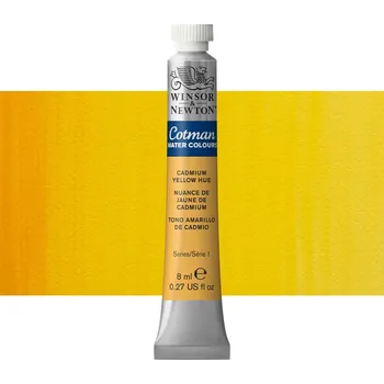Vodová barva Akvarelová barva Winsor & Newton Cotman, 8 ml - Cadmium Yellow Hue