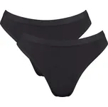 Dámské kalhotky SLOGGI GO SENSE HIGH LEG 2PACK 0004 - BLACK XXL 0