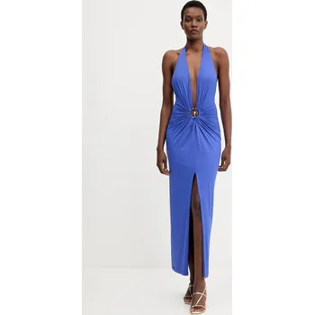 Dámské šaty Šaty Bardot 59914DB modrá 05A, vel. L