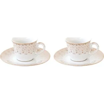 Easy Life Espresso šálek s podšálkem 80 ml sada 2 kusy FESTIVE Easy Life