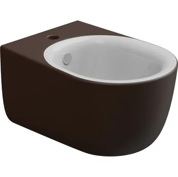 Bidet Bidet Hit závěsný, keramický, dvoubarevný, HIBISOBI000035