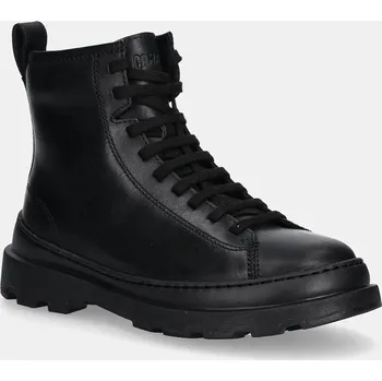 Pánské tenisky Kožené workery Camper Brutus+ černá barva, na plochém podpatku, K400816-001 K400816.001 99X, EUR 40