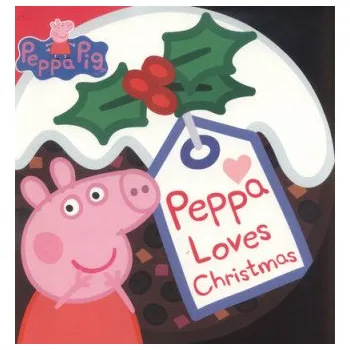 První čtění Peppa Pig: Peppa Loves Christmas – Ladybird (EN)