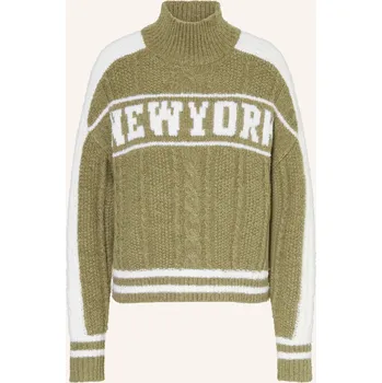 Dámský svetr Marc Aurel Dámský Svetr, bílá / khaki, 46