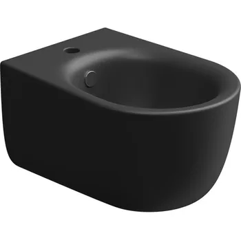 Bidet Bidet Hit závěsný, keramický, černý matný, HIBISO003FI