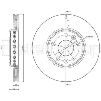 Brzdový kotouč Brzdový kotouč METELLI 23-0942C