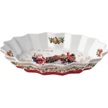 Easy Life Oválný podnos 30x20.5 cm CHRISTMAS MEMORIES Easy Life