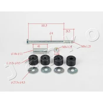 Stabilizátor nápravy Stabilizátor podvozku JAPKO 106347