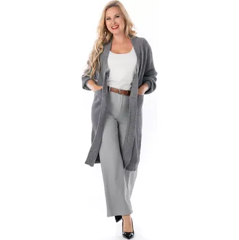 Dámské kalhoty JOYA 42 Světle šedá