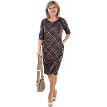 Dámské šaty Dámské šaty OXANA 38 Vínová
