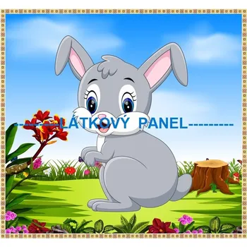 Panel bavlna - NA LOUCE-194-47 Velikost: 20x20cm