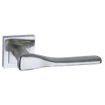 Kuchinox Klika LUSIOS hranatá rozeta - satina - (komplet 2 ks)