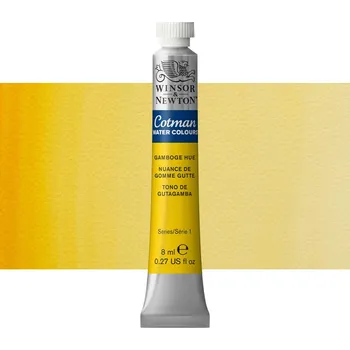 Vodová barva Akvarelová barva Winsor & Newton Cotman, 8 ml - Gamboge Hue