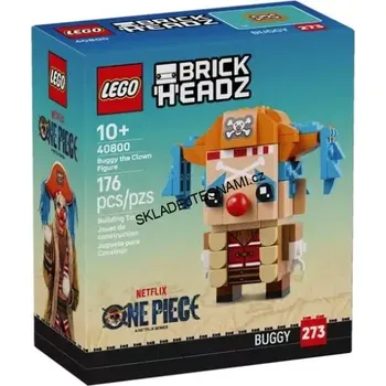 Stavebnice LEGO 40800 LEGO BRICK HEADZ FIGURKA: KLAUN BUGGY