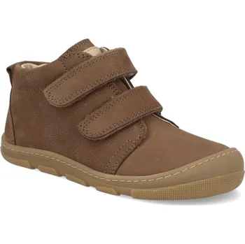 Dívčí polobotky Barefoot kotníkové boty - KARI CHOCOLATE/HNĚDÁ W, KOEL4kids Velikost: 25