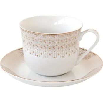 Easy Life Snídaňový šálek s podšálkem 370 ml FESTIVE Easy Life