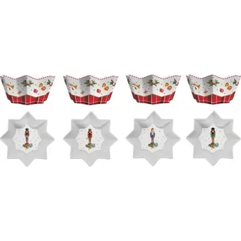 Easy Life Mini miska 11 cm sada 4 kusy VINTAGE NUTCRACKER Easy Life