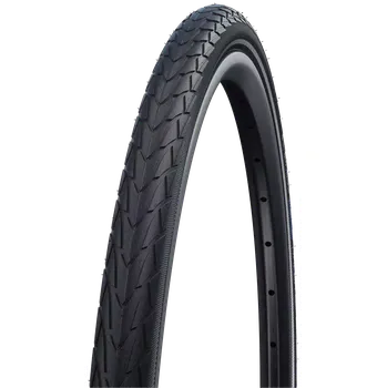 Plášť na kolo Schwalbe Marathon Racer Performance Line drát černý/reflexní pruh 28" x 1,35"