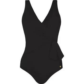 Oblečení a móda Dámské jednodílné plavky Thailand3 1069F23 19 - SELF černá 4XL