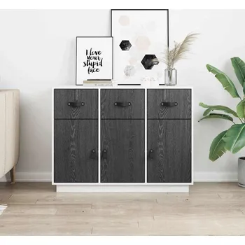 Obklad vidaXL Samolepící tapeta na nábytek 500 x 90 cm PVC [146118] Tmavé dřevo