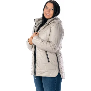 Dámská bunda Dámská bunda SKYLER 48 Světle béžová