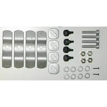 Pouzdro na brýle GIVI Z410 univerzální montážní sada k plotně do kufru Monolock (plotna Z 402)