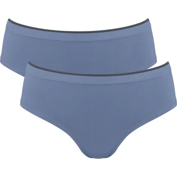 Kalhotky Dámské kalhotky SLOGGI GO SENSE HIPSTER 2PACK 1592 - BLUE SHADOW XS 0