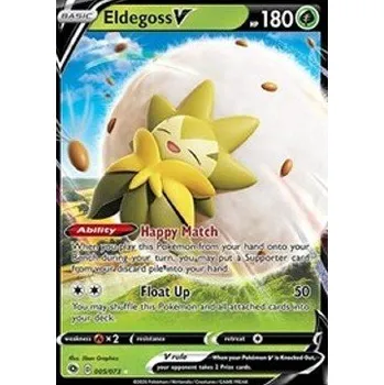 Karetní hra Pokémon CPA 005/073 Eldegoss V - Champion’s Path