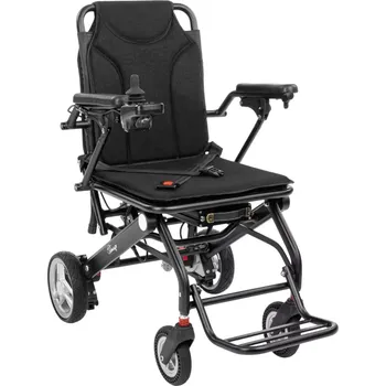 Invalidní vozík Elektrický skládací vozík pro imobilní SMART-TIM, černý - 115 kg