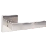 Kuchinox Klika BINGO hranatá rozeta - satina - (komplet 2 ks)