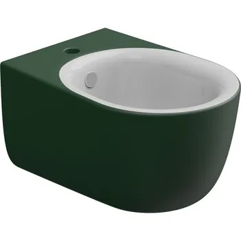 Bidet Bidet Hit závěsný, keramický, dvoubarevný, HIBISOBI000036