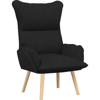 Křeslo Relaxační křeslo Černá 69 x 74 x 93 cm textil