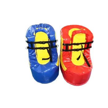 Skákací hrad AQUAZORBING.CZ Mega Kopačky XXL Barva: Červená