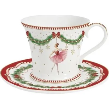 Easy Life Šálek s podšálkem 200 ml MAGIE DE NOEL Easy Life